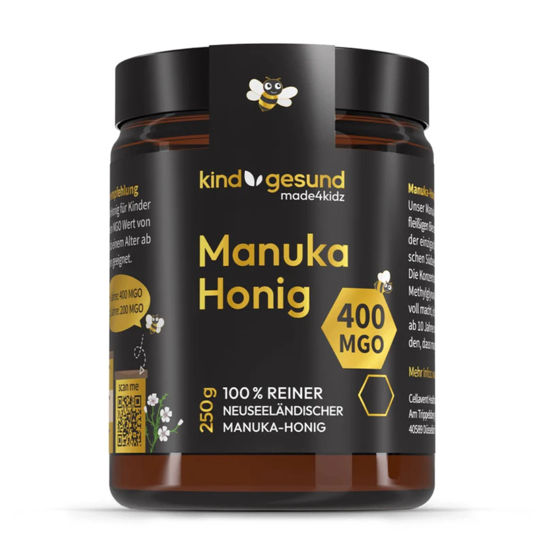 Мед от Манука за деца 400+ MGO, 250 g.