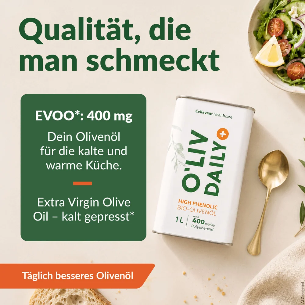 Био Високофенолен зехтин – O’Liv Daily, 1000 ml. - Image 9