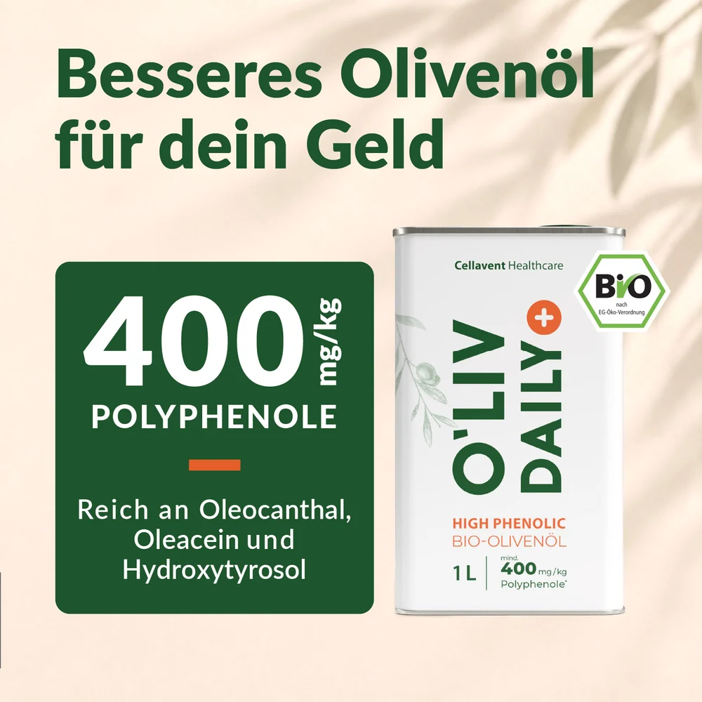Био Високофенолен зехтин – O’Liv Daily, 1000 ml. - Image 3